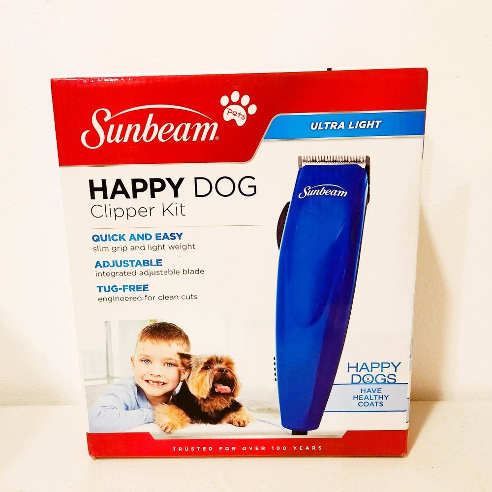 Sunbeam Happy Dog Clipper Kit, Ultra Light